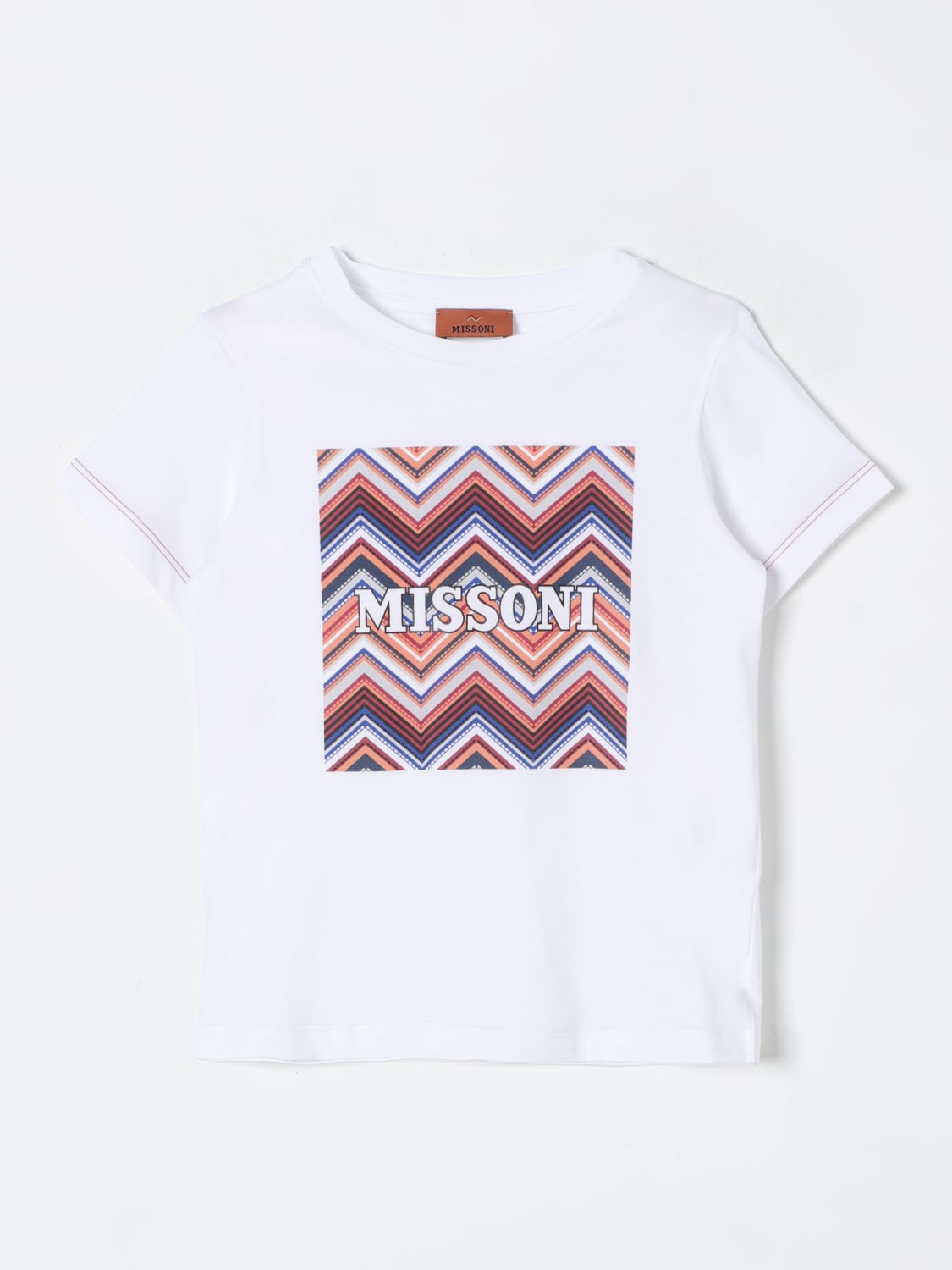 MISSONI 티셔츠: 티셔츠 남아 Missoni, 화이트 - Img 1