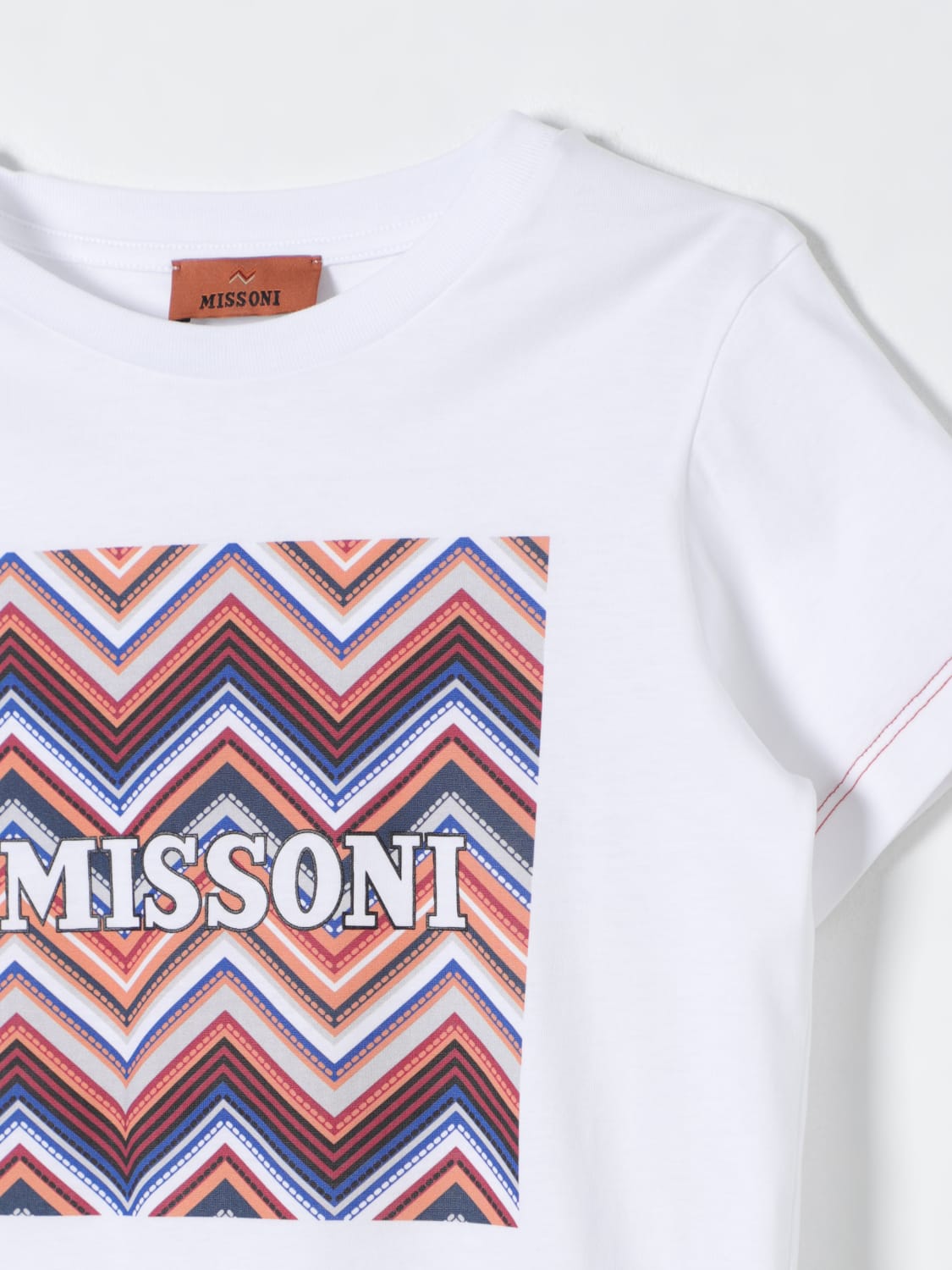 MISSONI 티셔츠: 티셔츠 남아 Missoni, 화이트 - Img 3