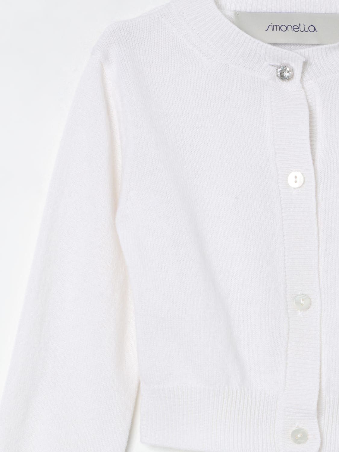 SIMONETTA PULLOVER: Pullover kinder Simonetta, Weiß - Img 3