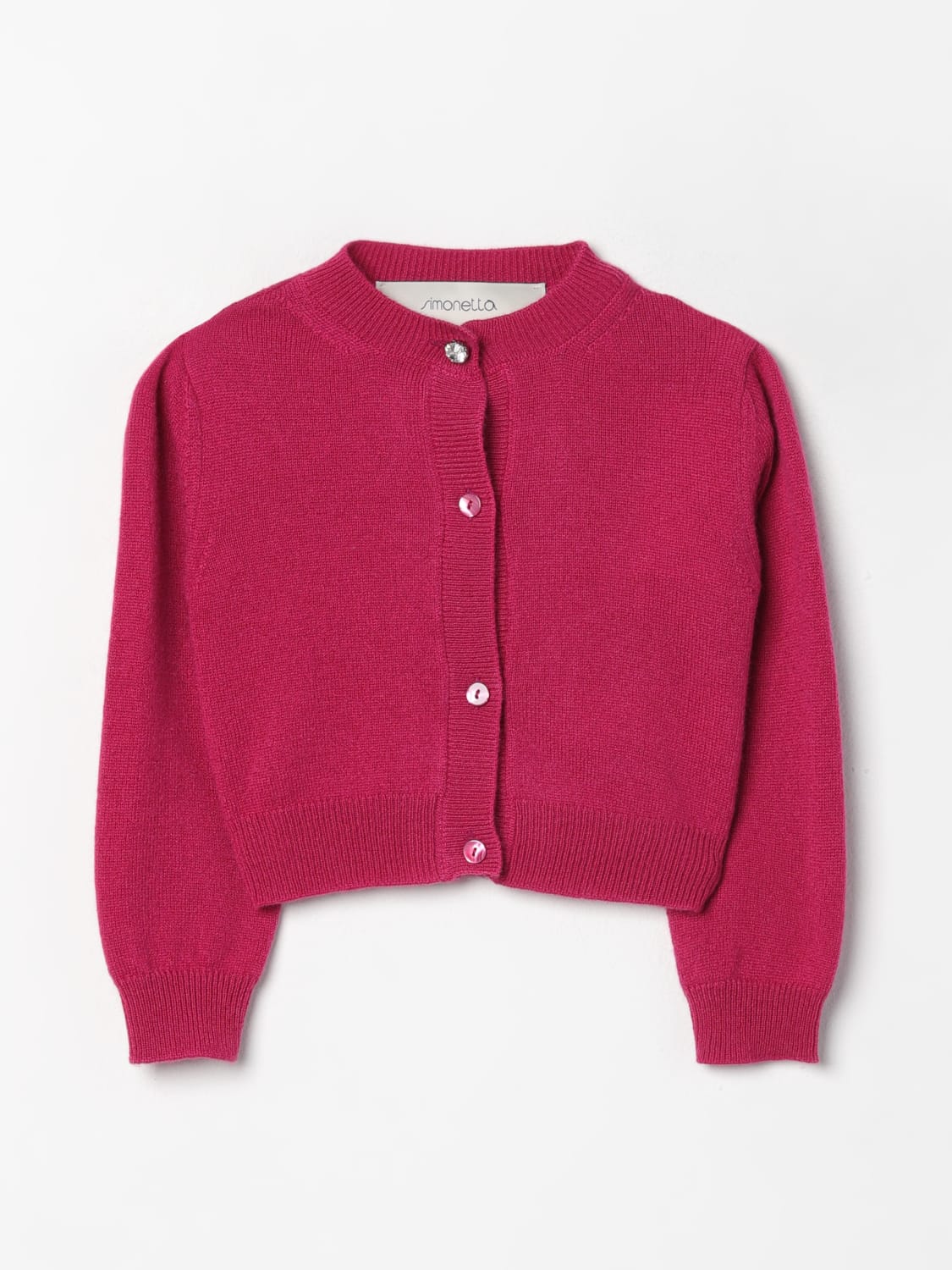 SIMONETTA PULLOVER: Pullover kinder Simonetta, Fuchsia - Img 1
