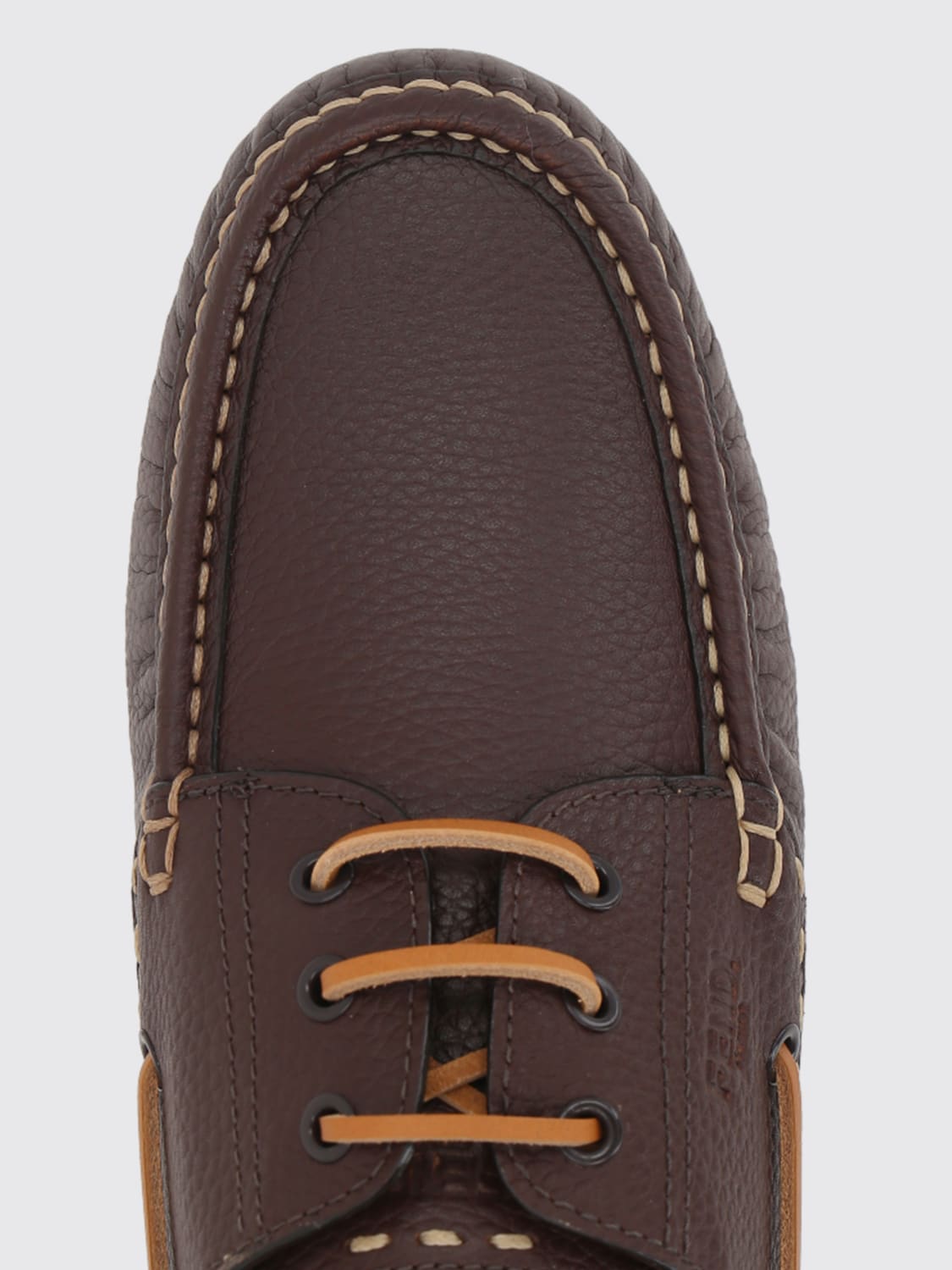 FENDI BROGUE SHOES: Shoes men Fendi, Brown - Img 4