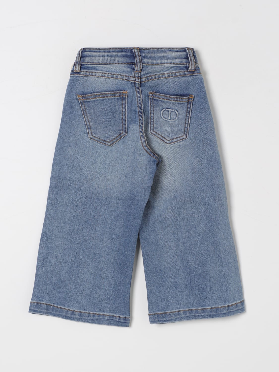 TWINSET JEANS: Pants kids Twinset, Blue - Img 2
