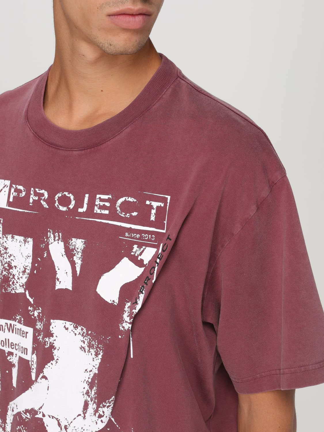 Y/PROJECT T-SHIRT: T-shirt men Y/project, Violet - Img 3