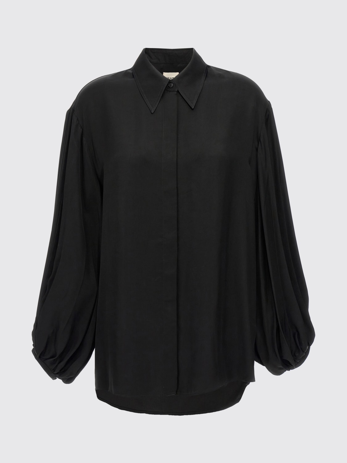 KHAITE SHIRT: Top woman Khaite, Black - Img 1