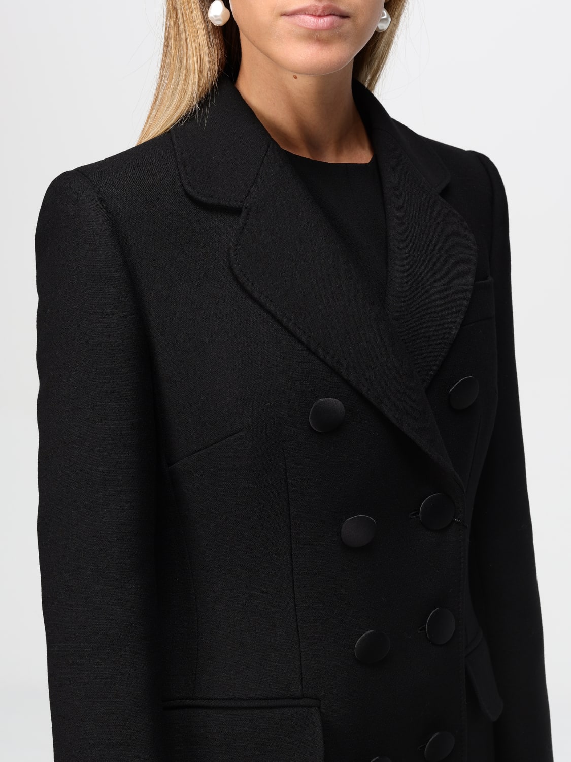 DOLCE & GABBANA MANTEAU: Manteau femme Dolce & Gabbana, Noir - Img 4