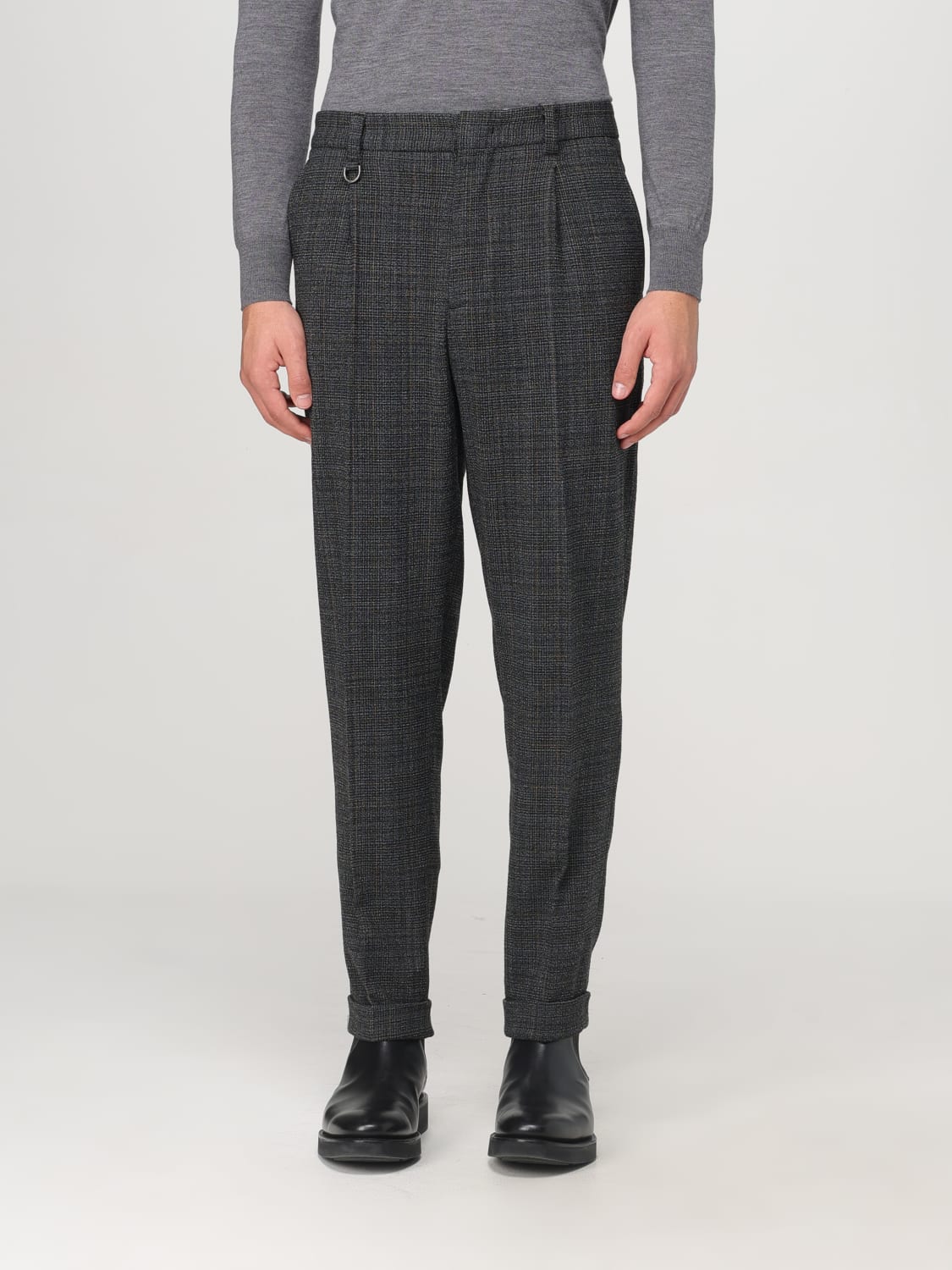 Giglio Pantalone Paolo Pecora in misto lana Principe di Galles