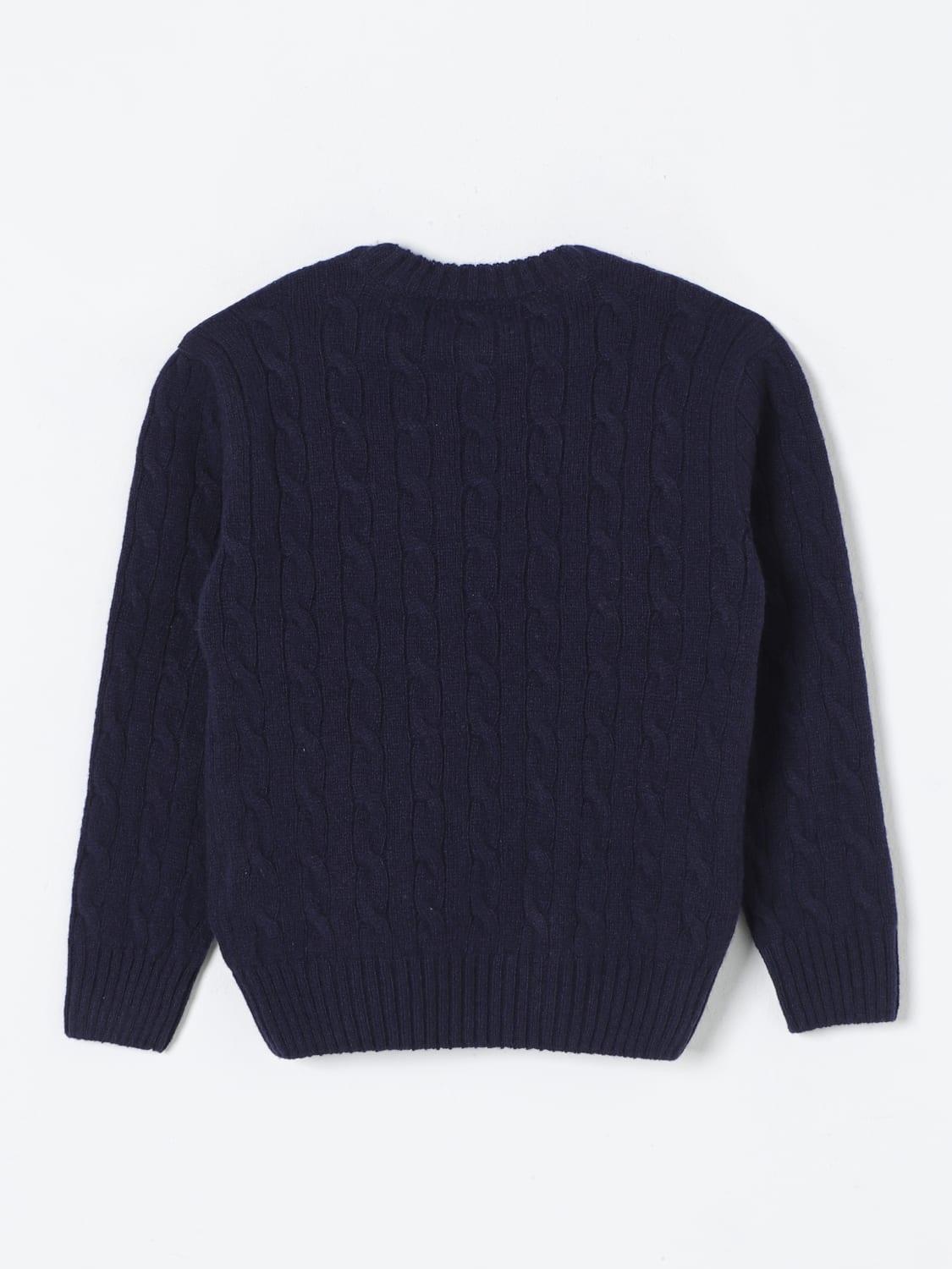 POLO RALPH LAUREN SWEATER: Sweater kids Polo Ralph Lauren, Blue - Img 2