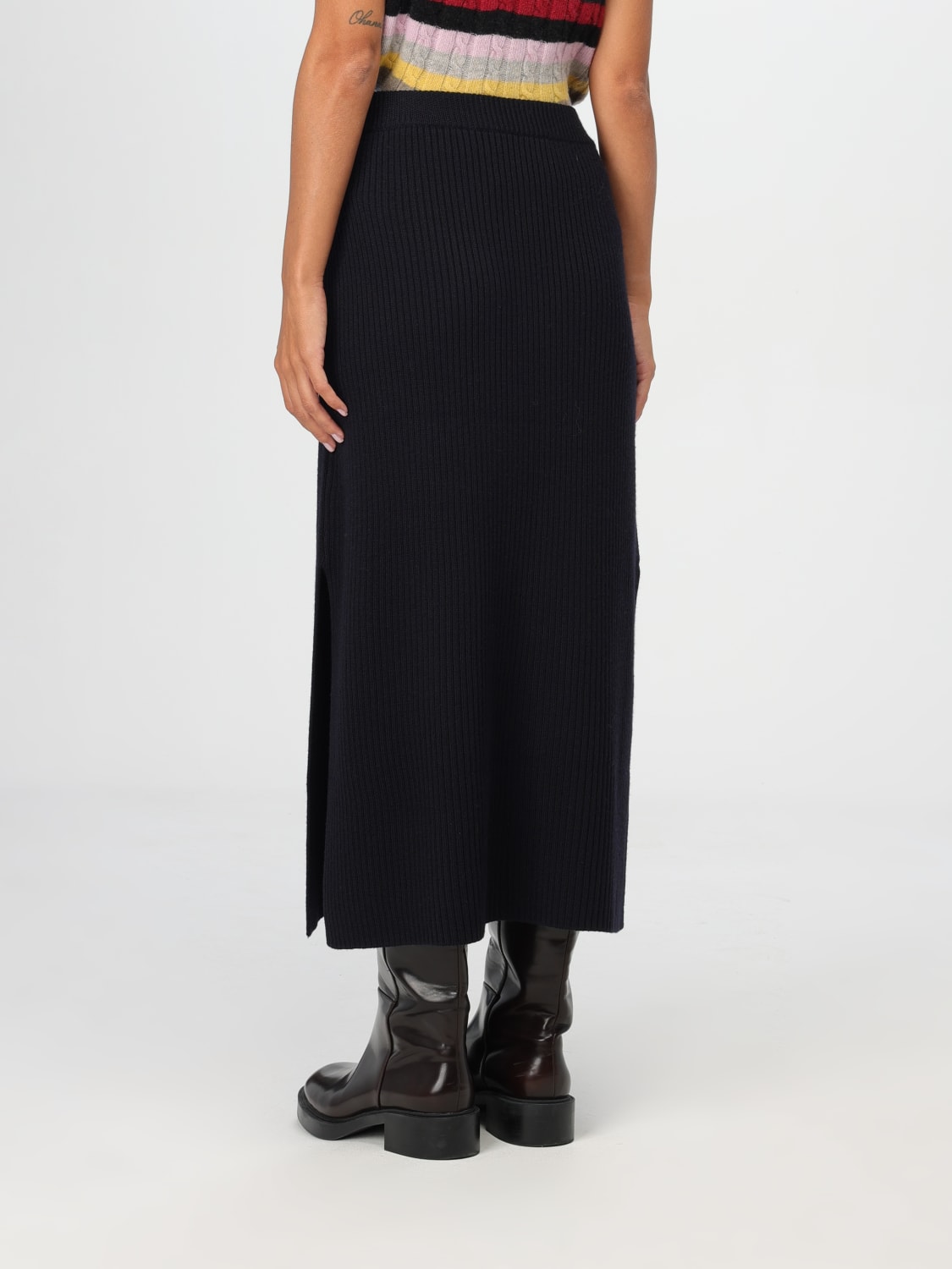 A.P.C. SKIRT: Skirt woman A.P.C., Blue - Img 3