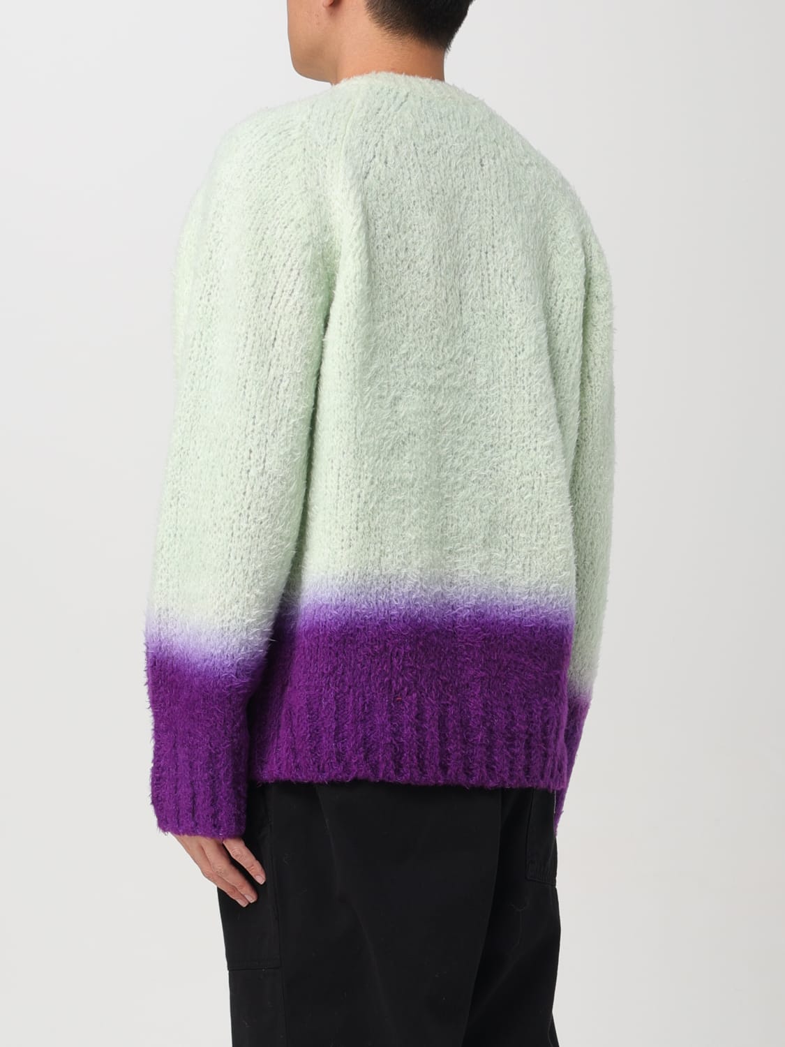 SACAI SWEATER: Sweater men Sacai, Green - Img 3