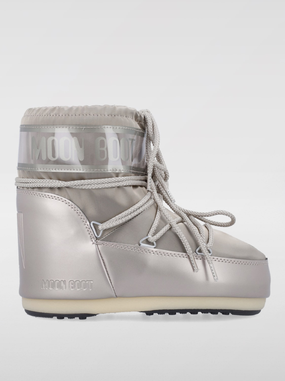 MOON BOOT BOOTS: Shoes woman Moon Boot, Platinum - Img 1