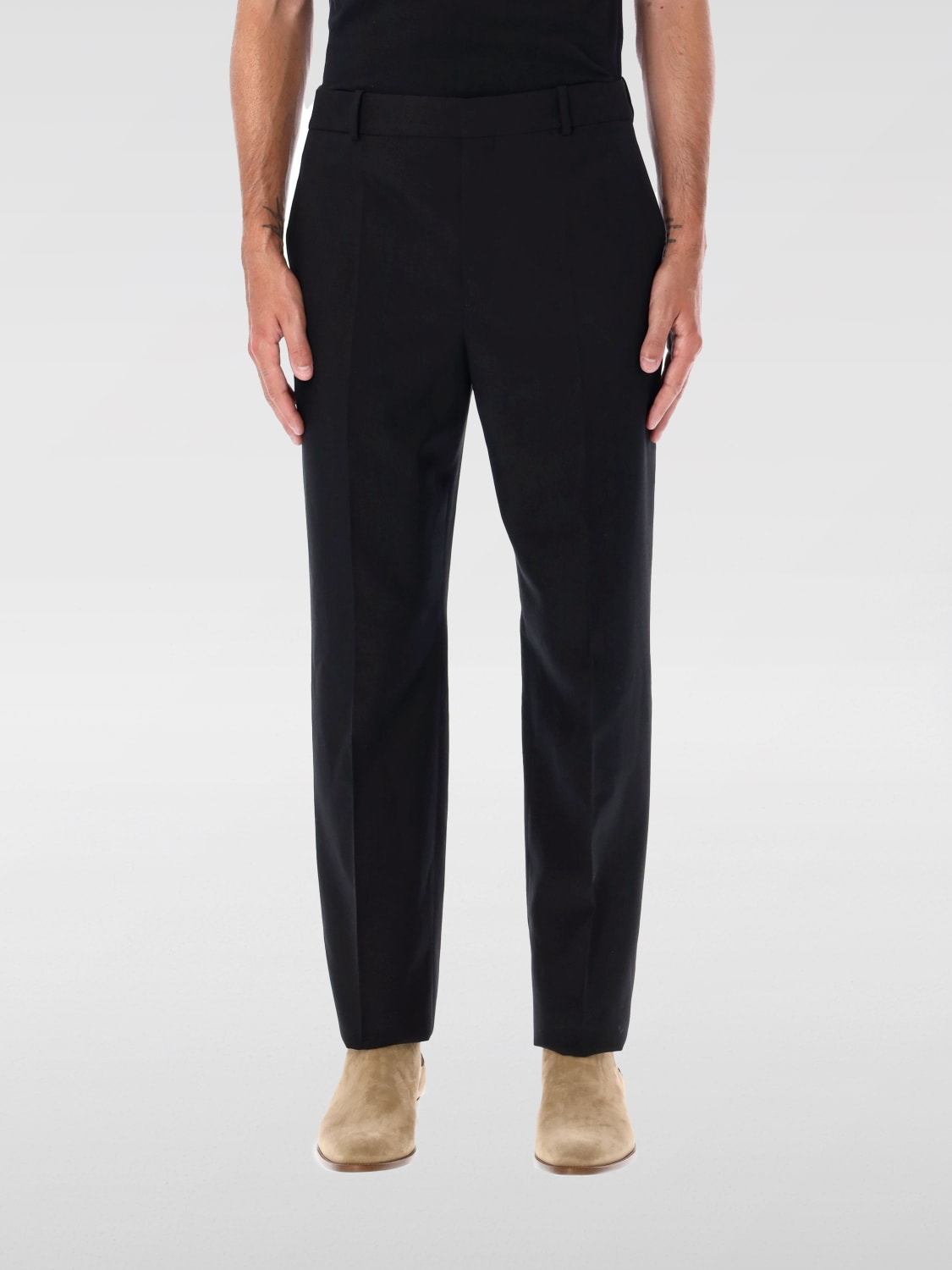 SAINT LAURENT PANTS: Pants men Saint Laurent, Black - Img 1