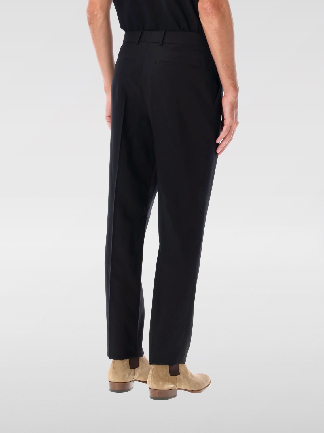 SAINT LAURENT PANTS: Pants men Saint Laurent, Black - Img 2