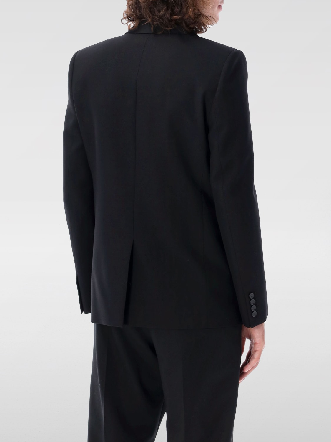 SAINT LAURENT BLAZER: Suit men Saint Laurent, Black - Img 2