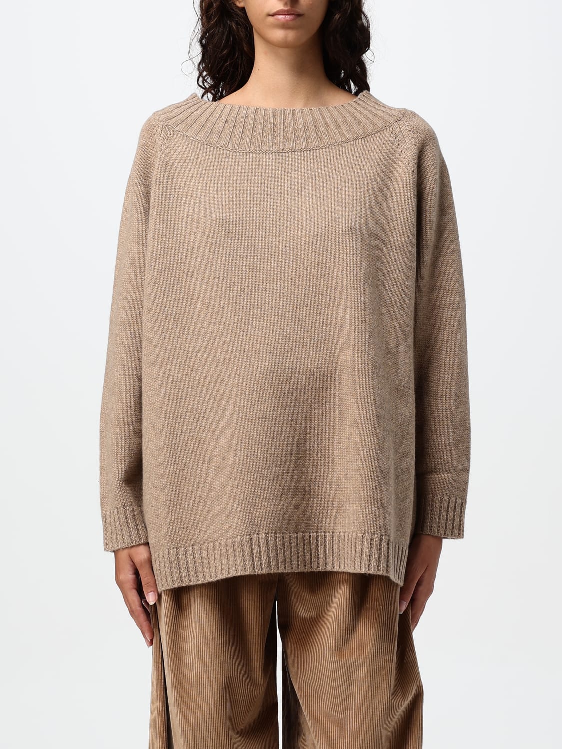 MAX MARA SWEATER: Top woman Max Mara, Brown - Img 1