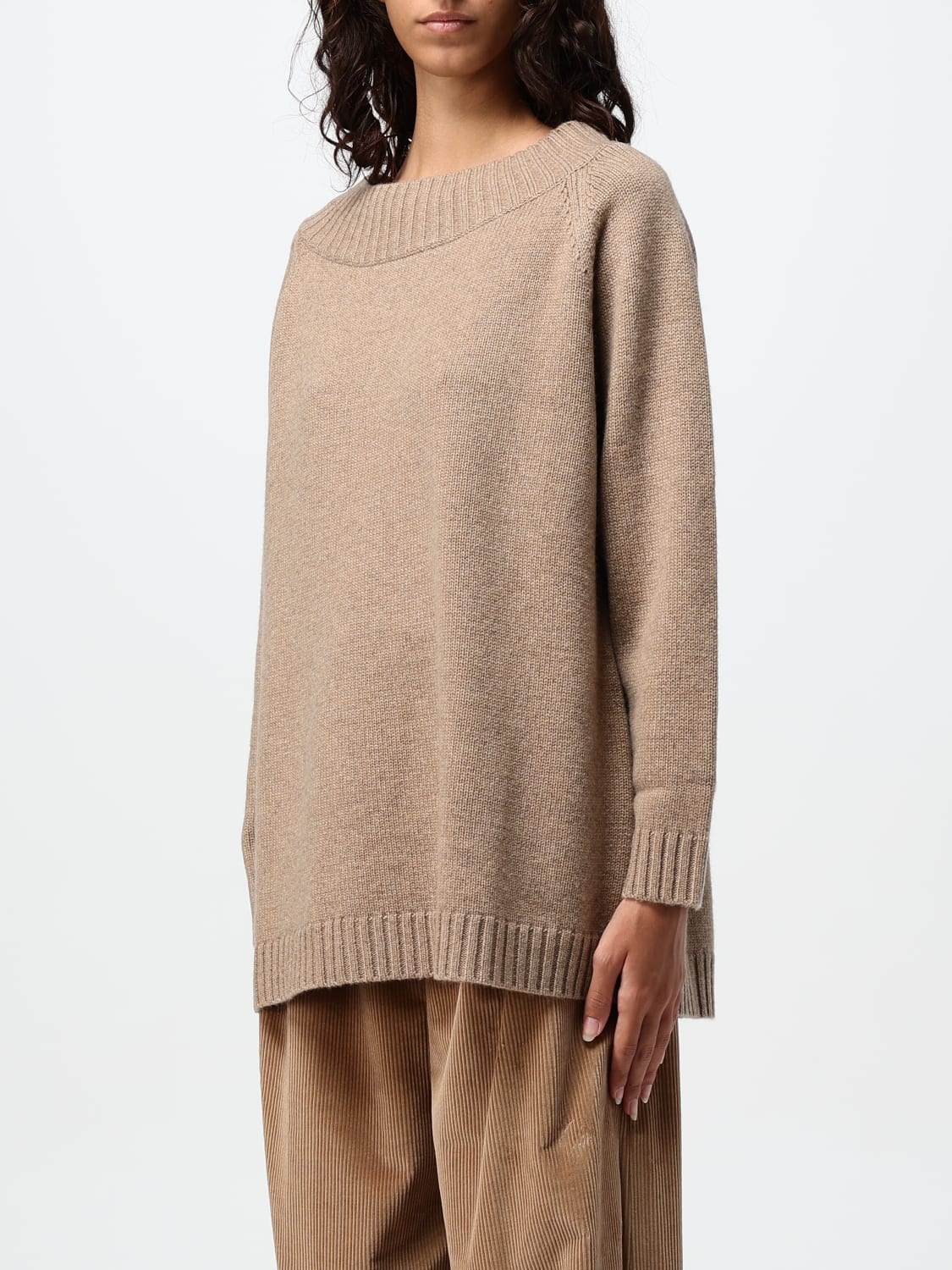 MAX MARA SWEATER: Top woman Max Mara, Brown - Img 4