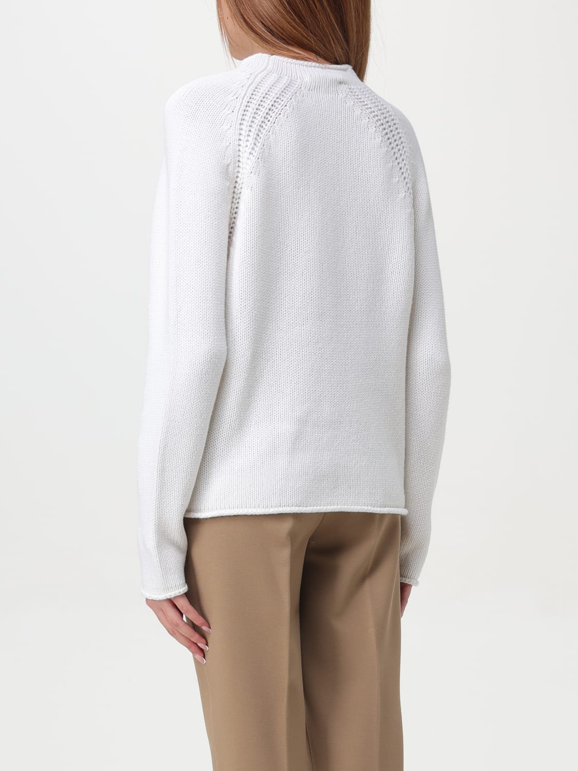 MAX MARA SWEATER: Top woman Max Mara, White - Img 3