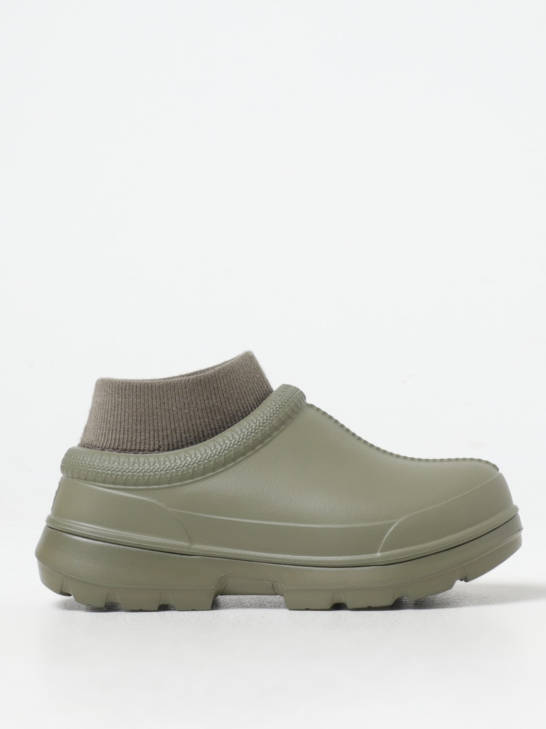 UGG FLAT ANKLE BOOTS: Boots woman UGG, Green - Img 1