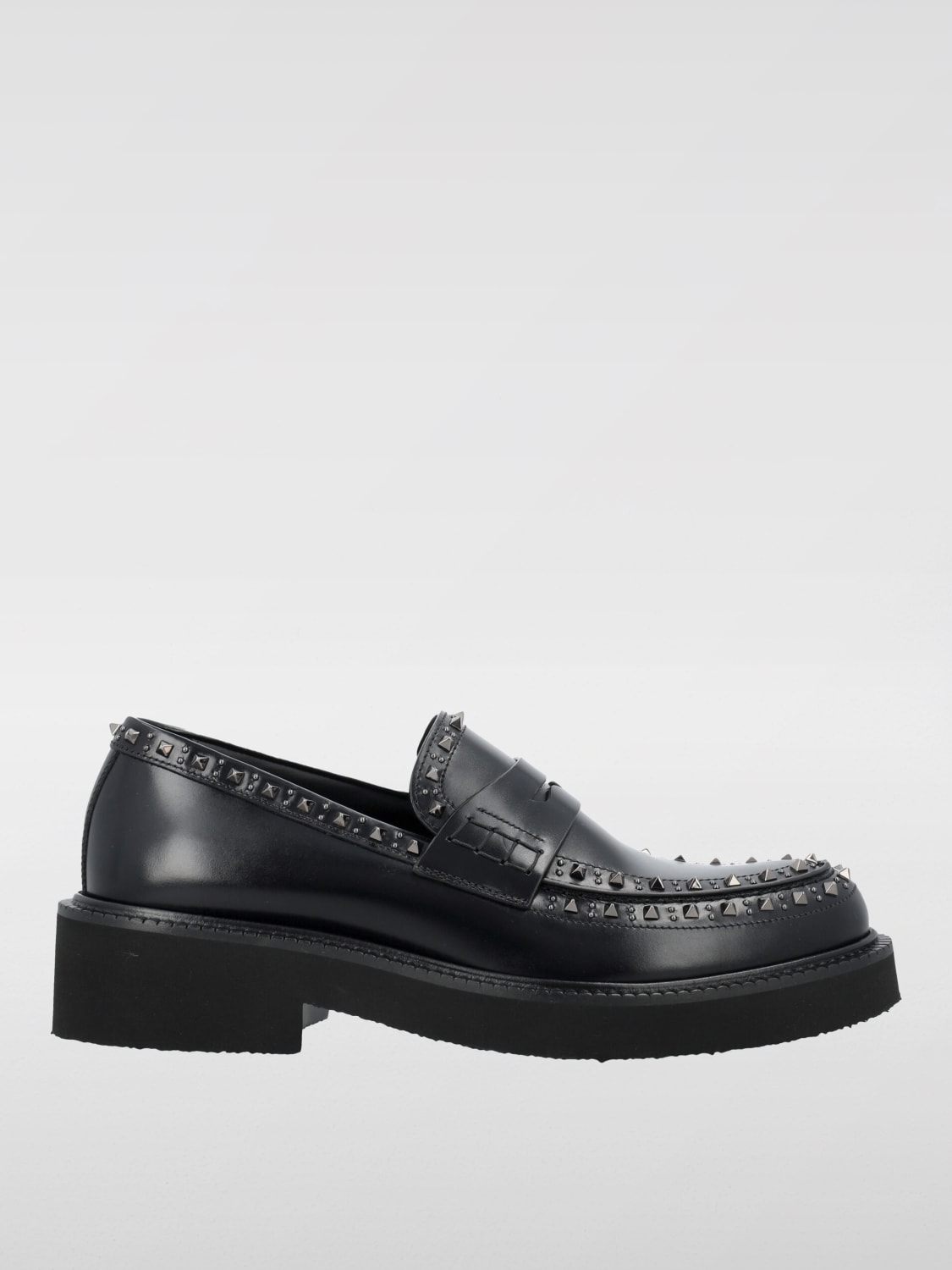 VALENTINO GARAVANI LOAFERS: Shoes men Valentino Garavani, Black - Img 1