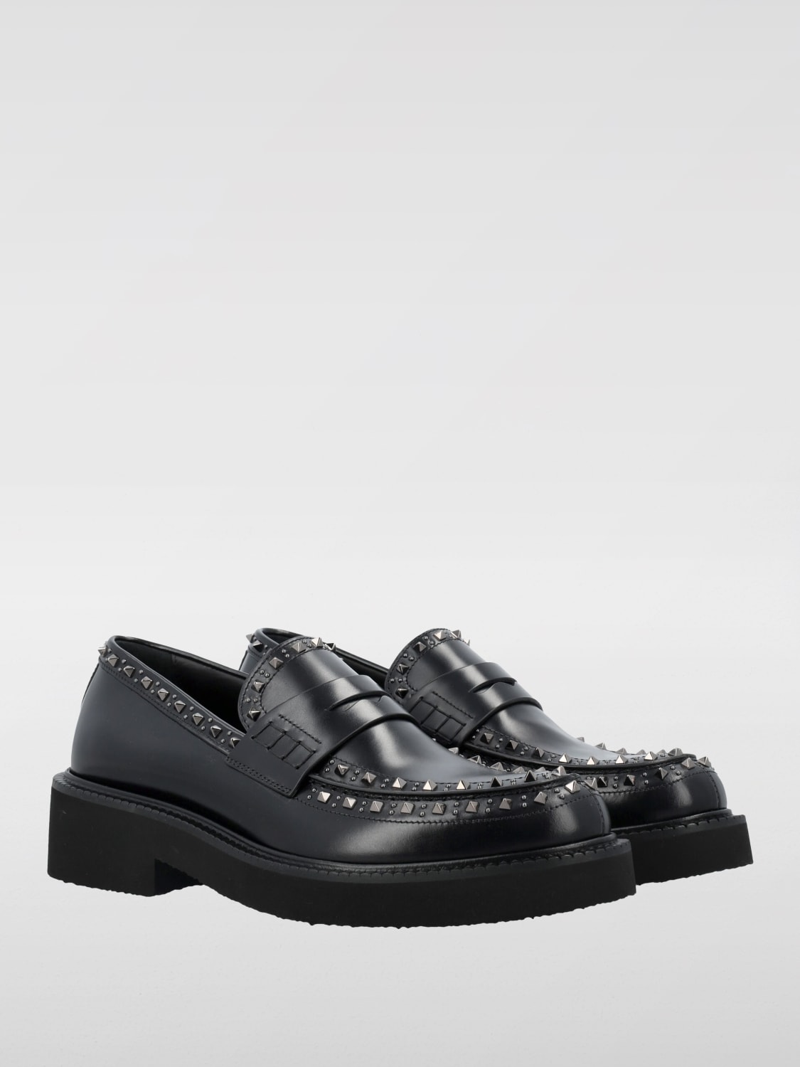 VALENTINO GARAVANI LOAFERS: Shoes men Valentino Garavani, Black - Img 2