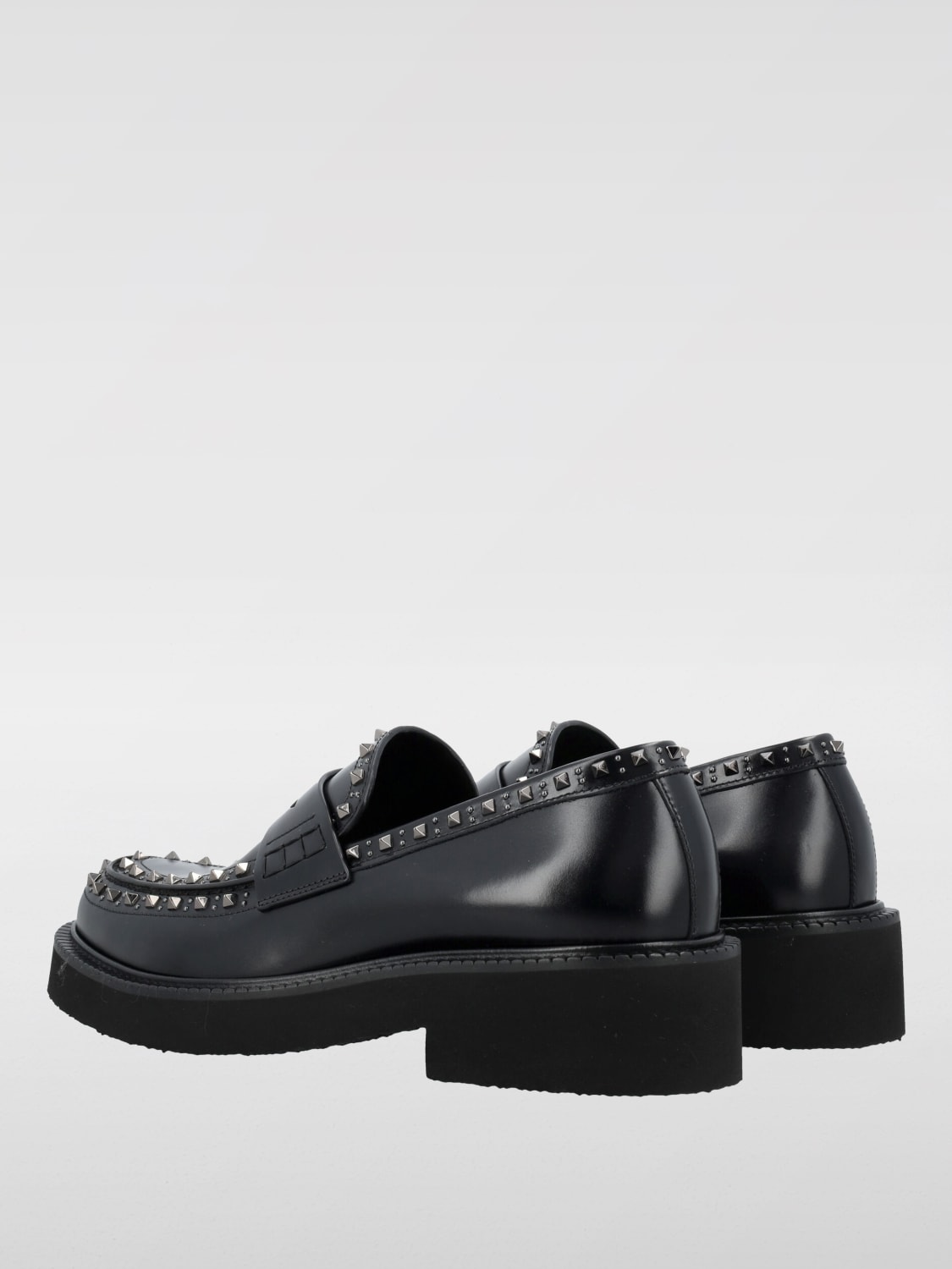 VALENTINO GARAVANI LOAFERS: Shoes men Valentino Garavani, Black - Img 3