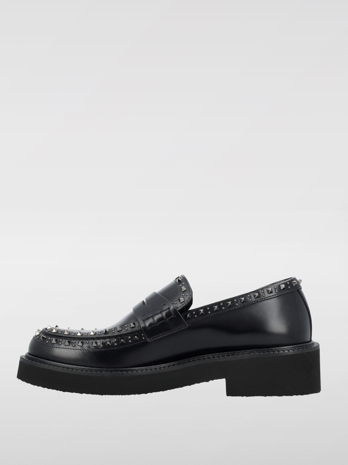 VALENTINO GARAVANI LOAFERS: Shoes men Valentino Garavani, Black - Img 4