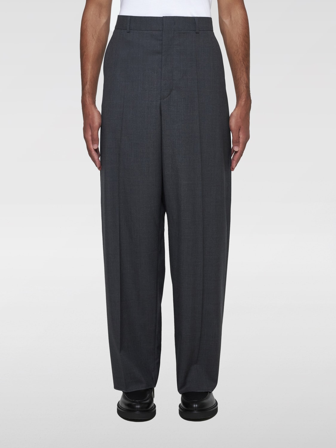 VALENTINO PANTS: Pants men Valentino, Grey - Img 1