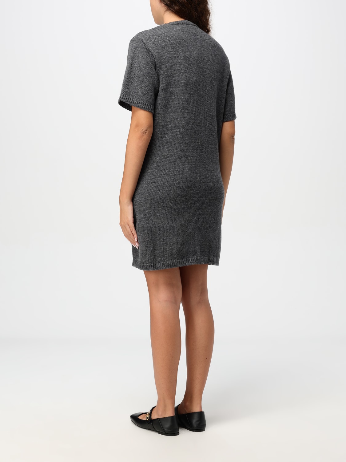 VALENTINO DRESS: Sweatshirt woman Valentino, Grey - Img 2