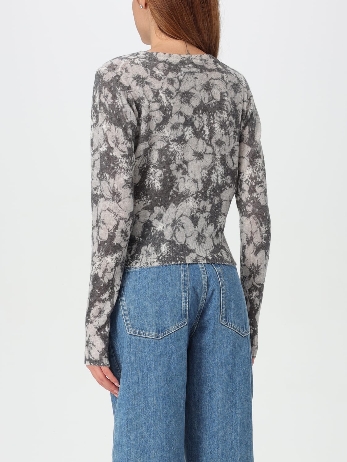 MOSCHINO JEANS SWEATER: Sweater woman Moschino Jeans, Grey - Img 2