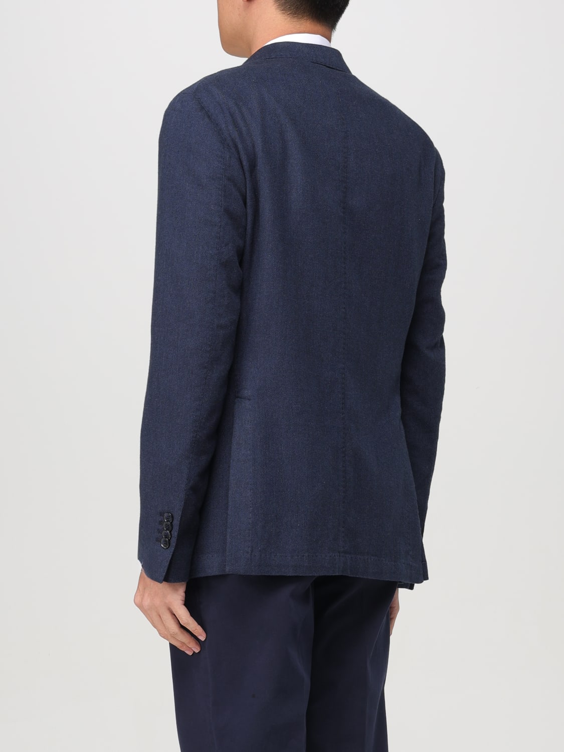 LUIGI BIANCHI BLAZER: Blazer homme Luigi Bianchi, Bleu - Img 2