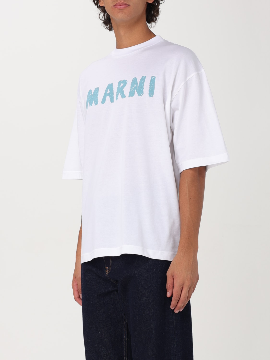 MARNI T-SHIRT: T-shirt men Marni, Lilac - Img 4