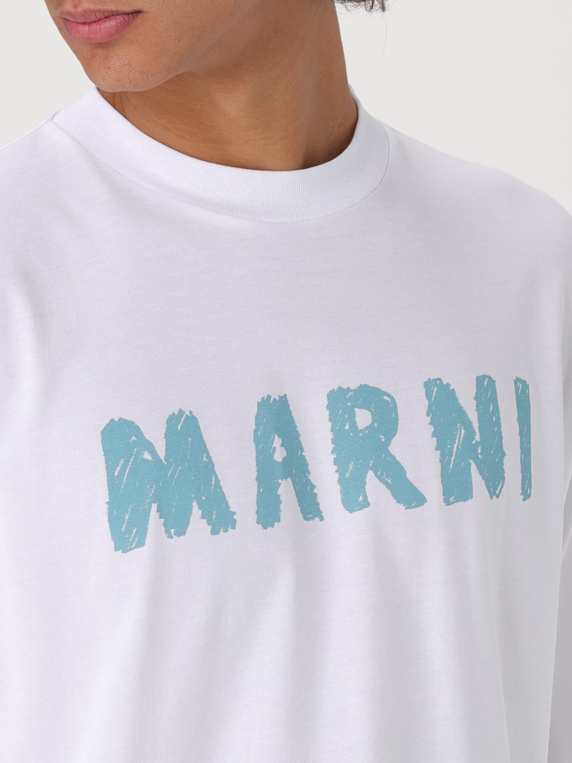 MARNI T-SHIRT: T-shirt men Marni, Lilac - Img 5