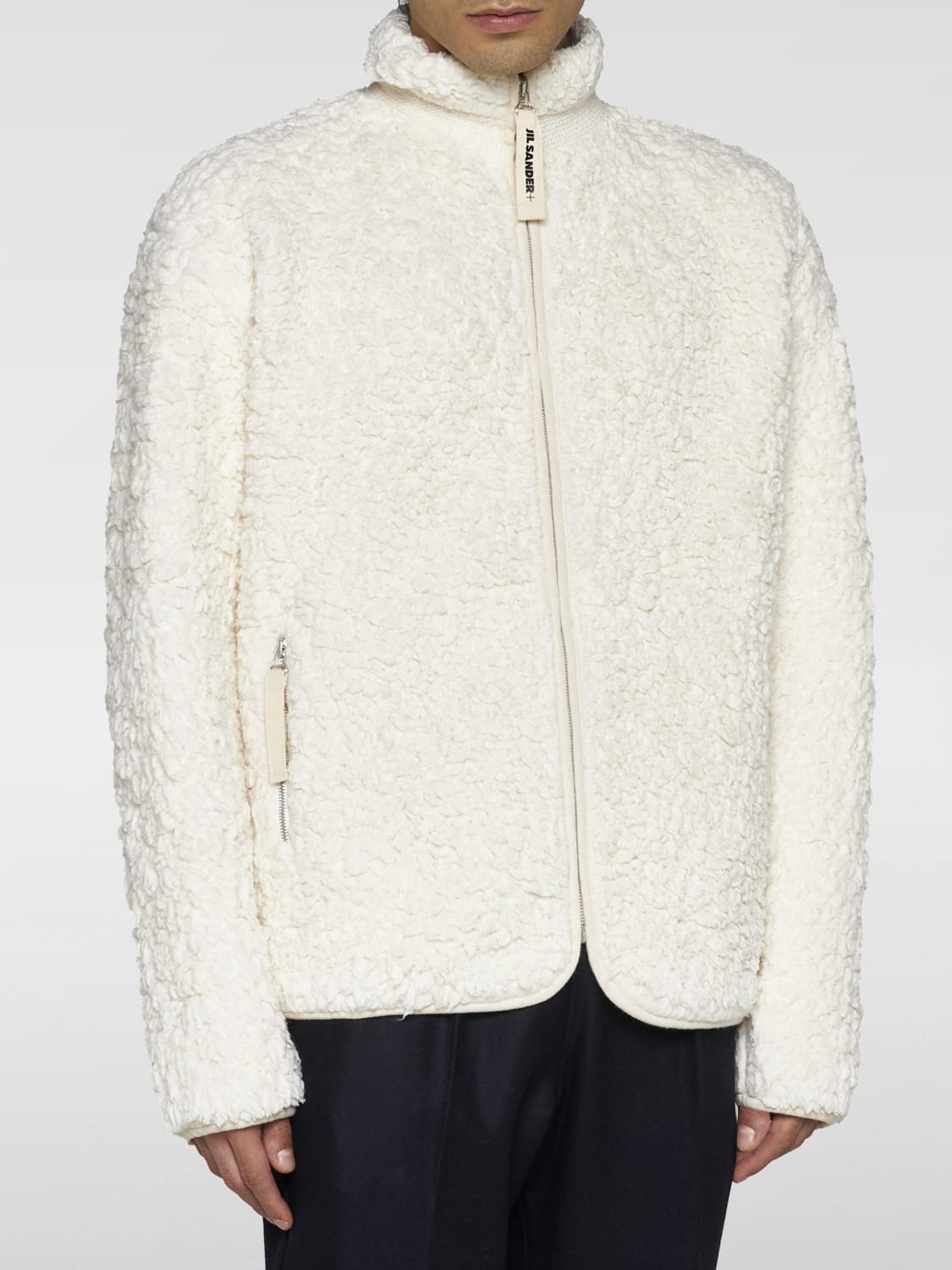 Giglio Giubbotto Jil Sander in shearling sintetico