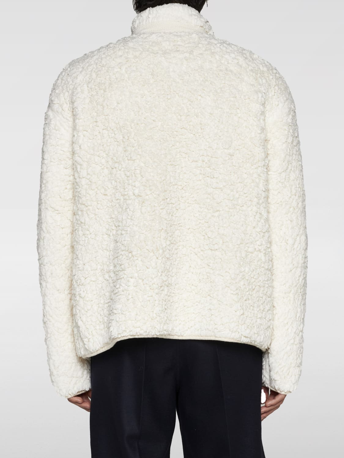 JIL SANDER GIACCA: Giubbotto Jil Sander in shearling sintetico , Bianco - Img 2