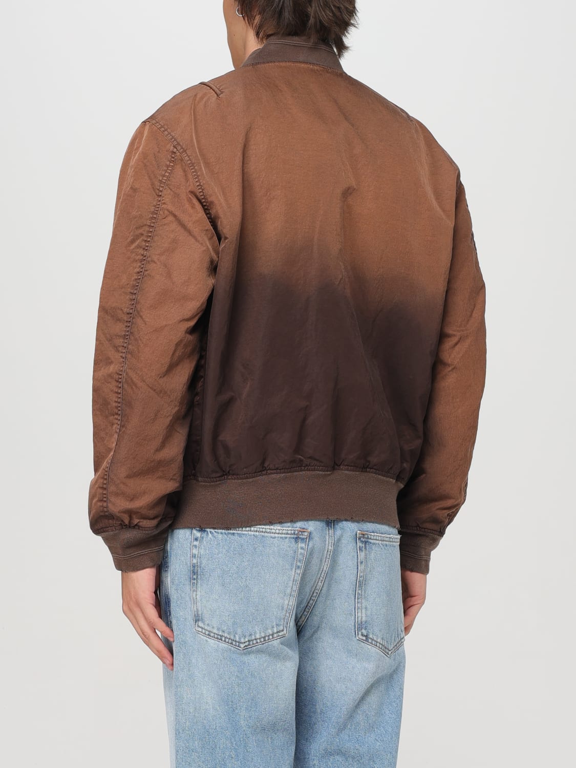 DIESEL JACKET: Diesel men's bomber jacket, Brown - Img 3