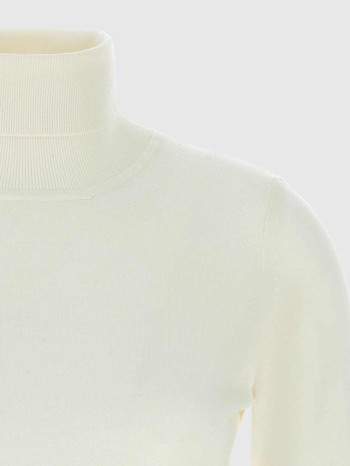 ANTONINO VALENTI JERSEY: Cárdigan mujer Antonino Valenti, Blanco - Img 3