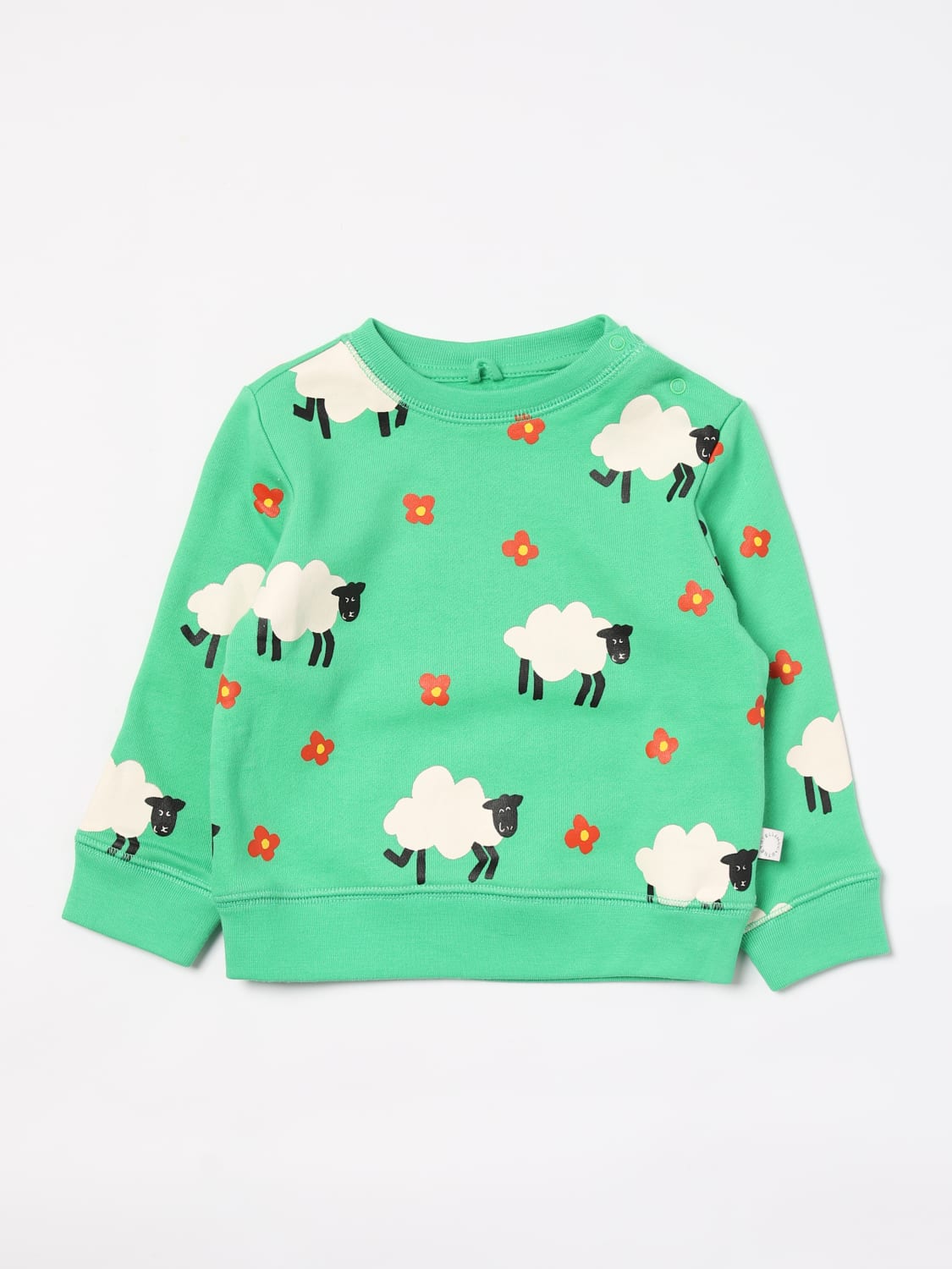 STELLA MCCARTNEY KIDS 스웨터: 스웨터 남아 Stella McCartney Kids, 그린 - Img 1