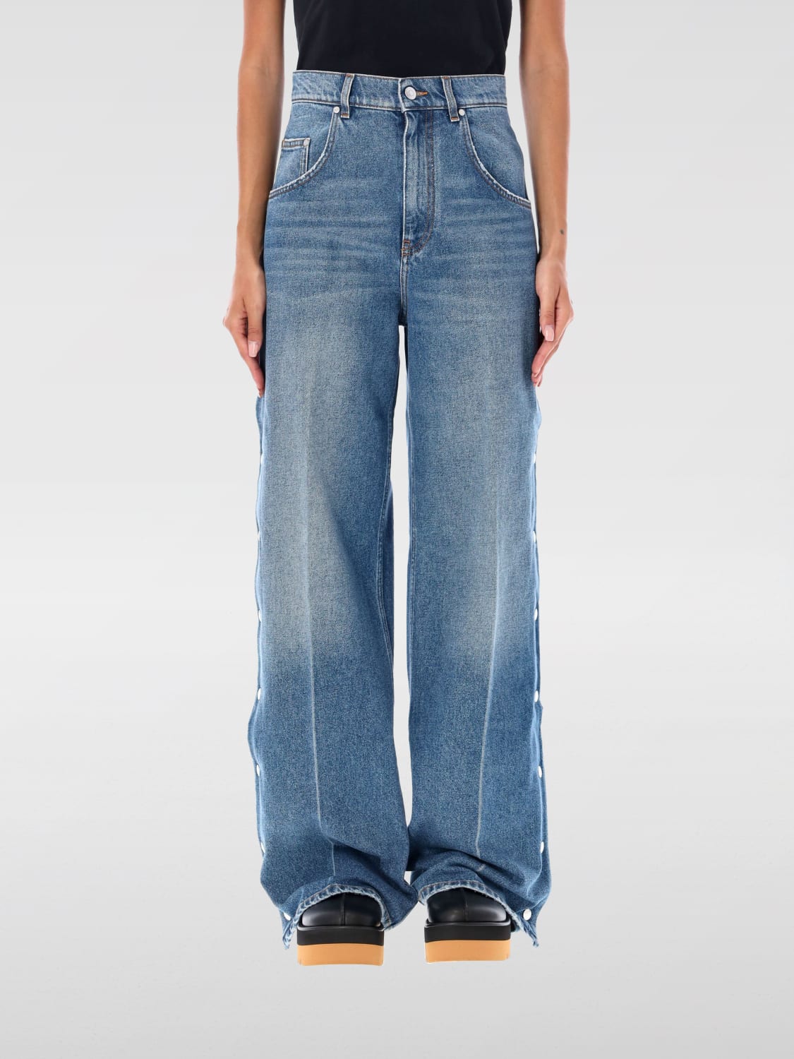 STELLA MCCARTNEY JEANS: Jeans femme Stella McCartney, Bleu - Img 1