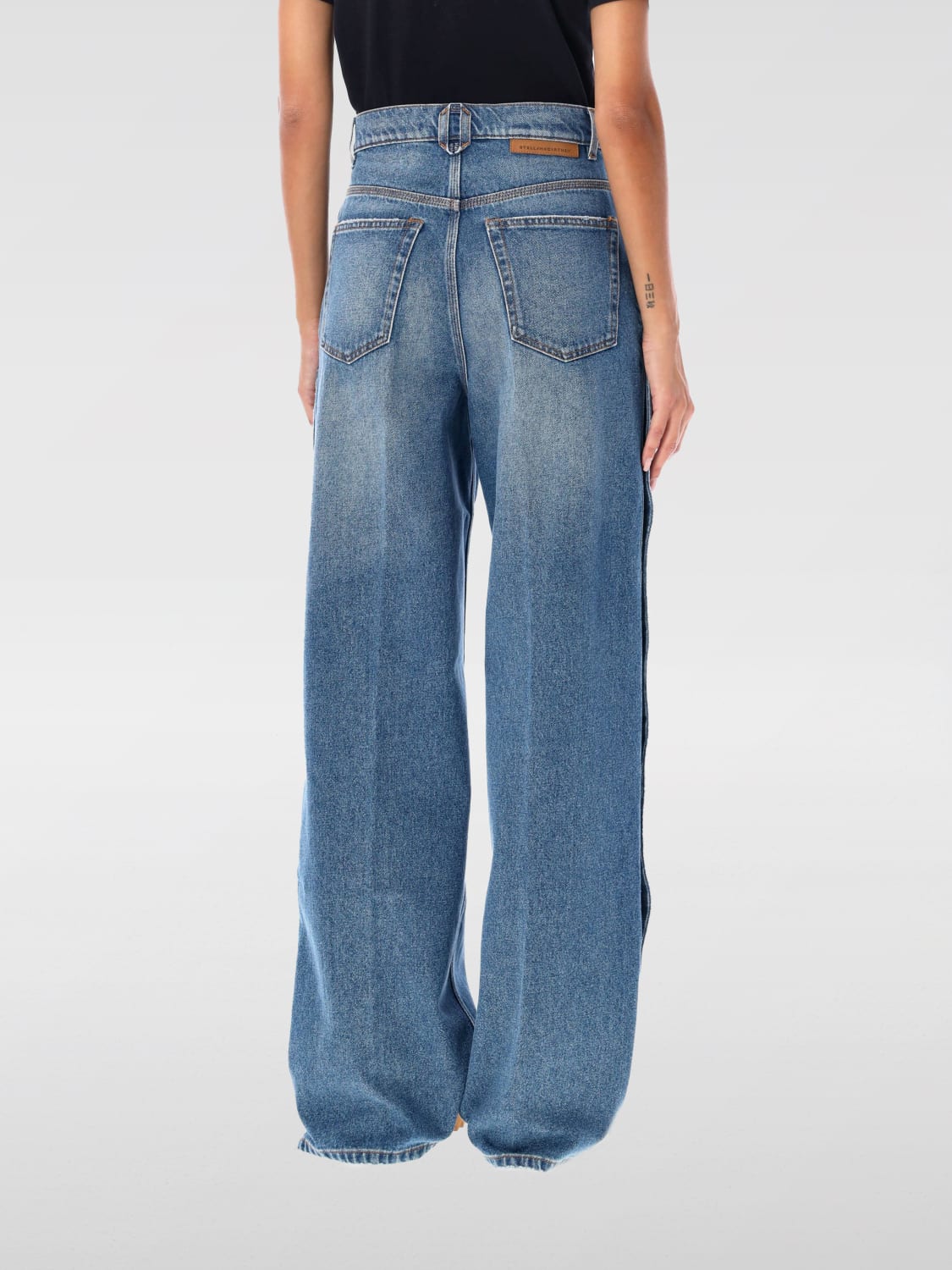 STELLA MCCARTNEY JEANS: Jeans femme Stella McCartney, Bleu - Img 2