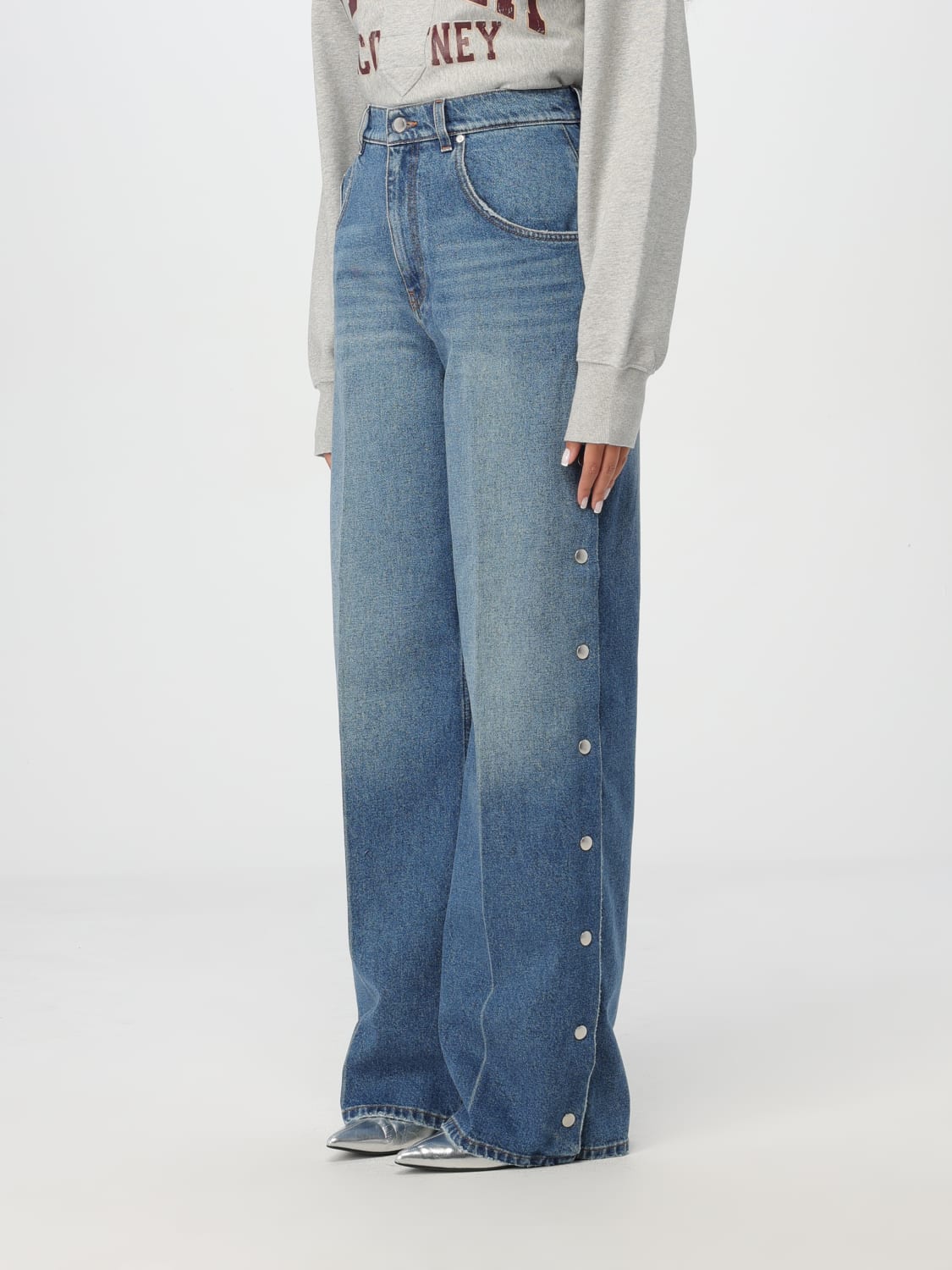 STELLA MCCARTNEY JEANS: Jeans femme Stella McCartney, Bleu - Img 4