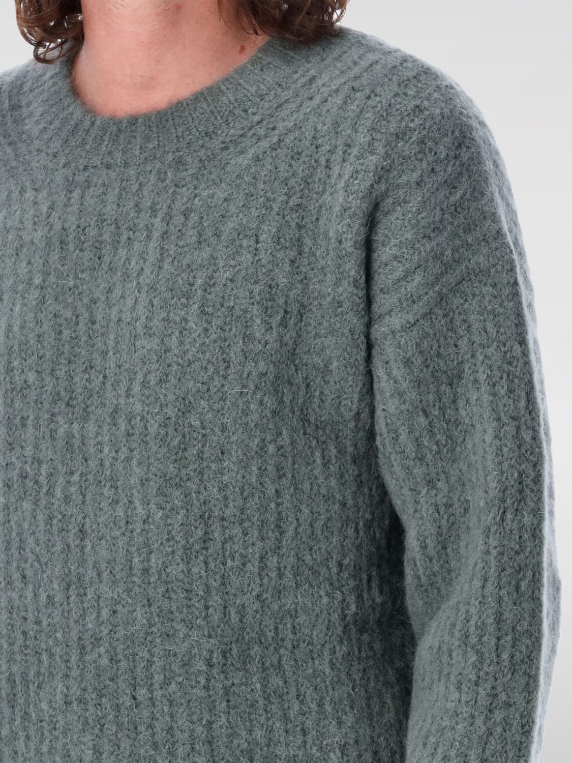 AMI PARIS SWEATER: Sweater men Ami Paris, Sage - Img 3