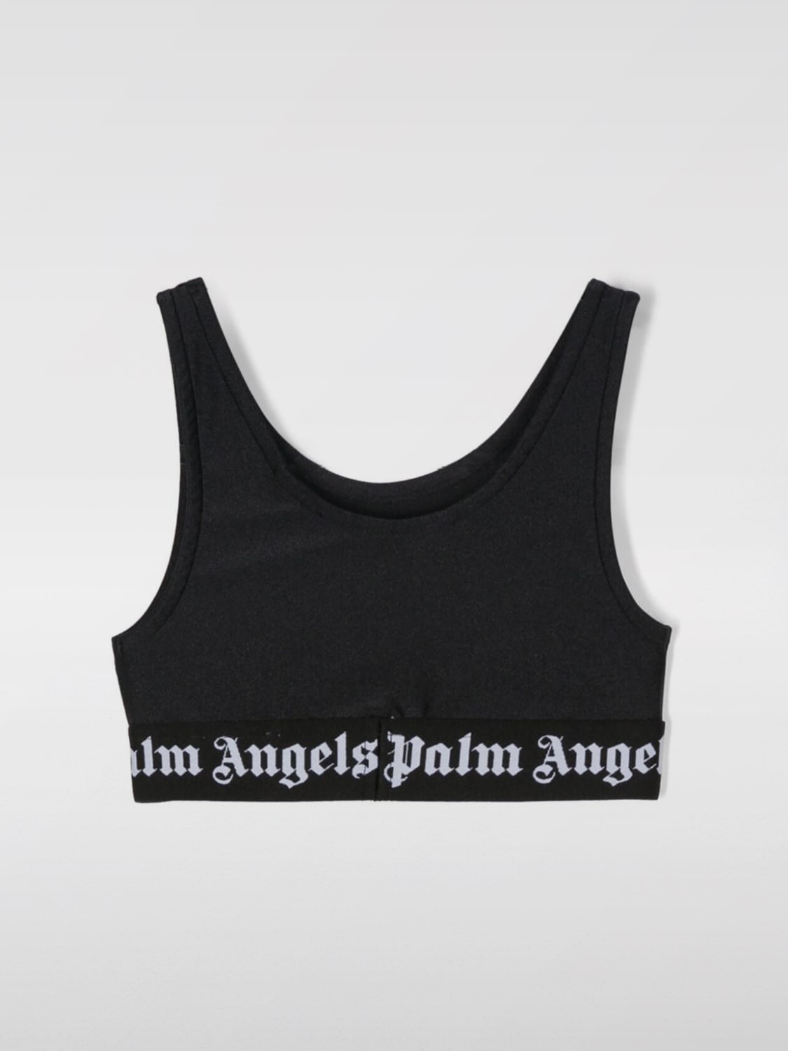 PALM ANGELS 탑: 탑 남아 Palm Angels Kids, 블랙 - Img 2