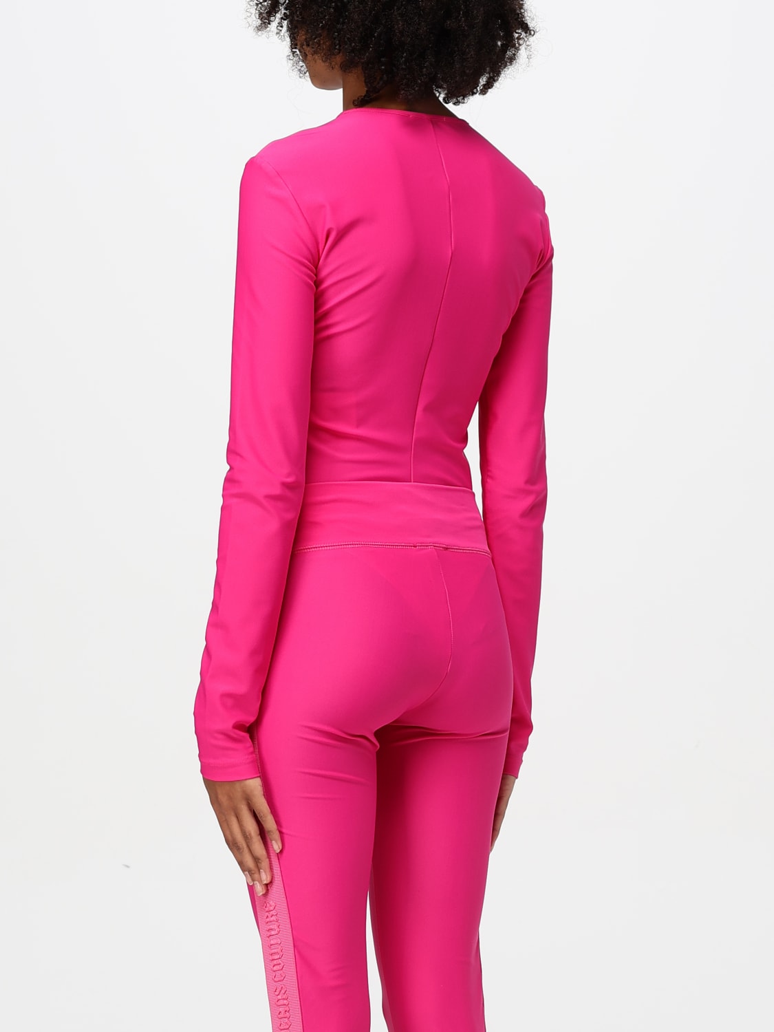 VERSACE JEANS COUTURE BODY: Versace Jeans Couture women's bodysuit, Fuchsia - Img 3