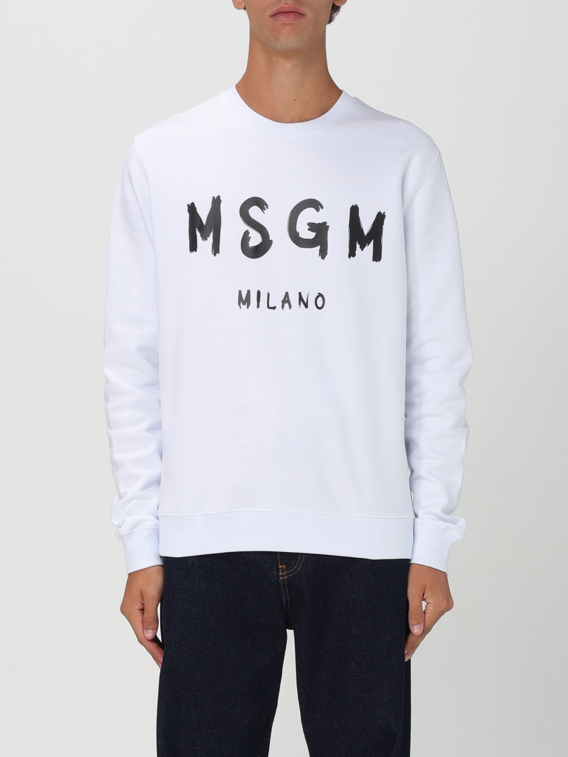 Giglio Felpa a girocollo con logo MSGM