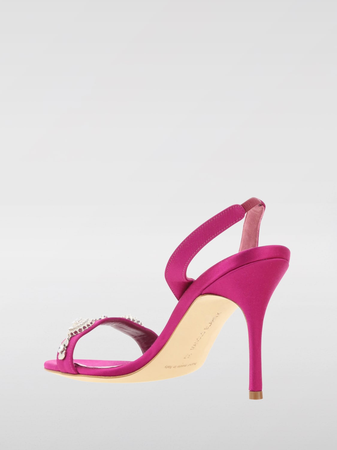 MANOLO BLAHNIK HEELED SANDALS: Heeled sandals woman Manolo Blahnik, Fuchsia - Img 3