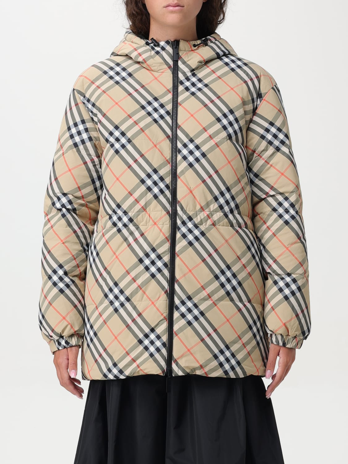 Giglio Piumino reversibile Burberry in nylon trapuntato