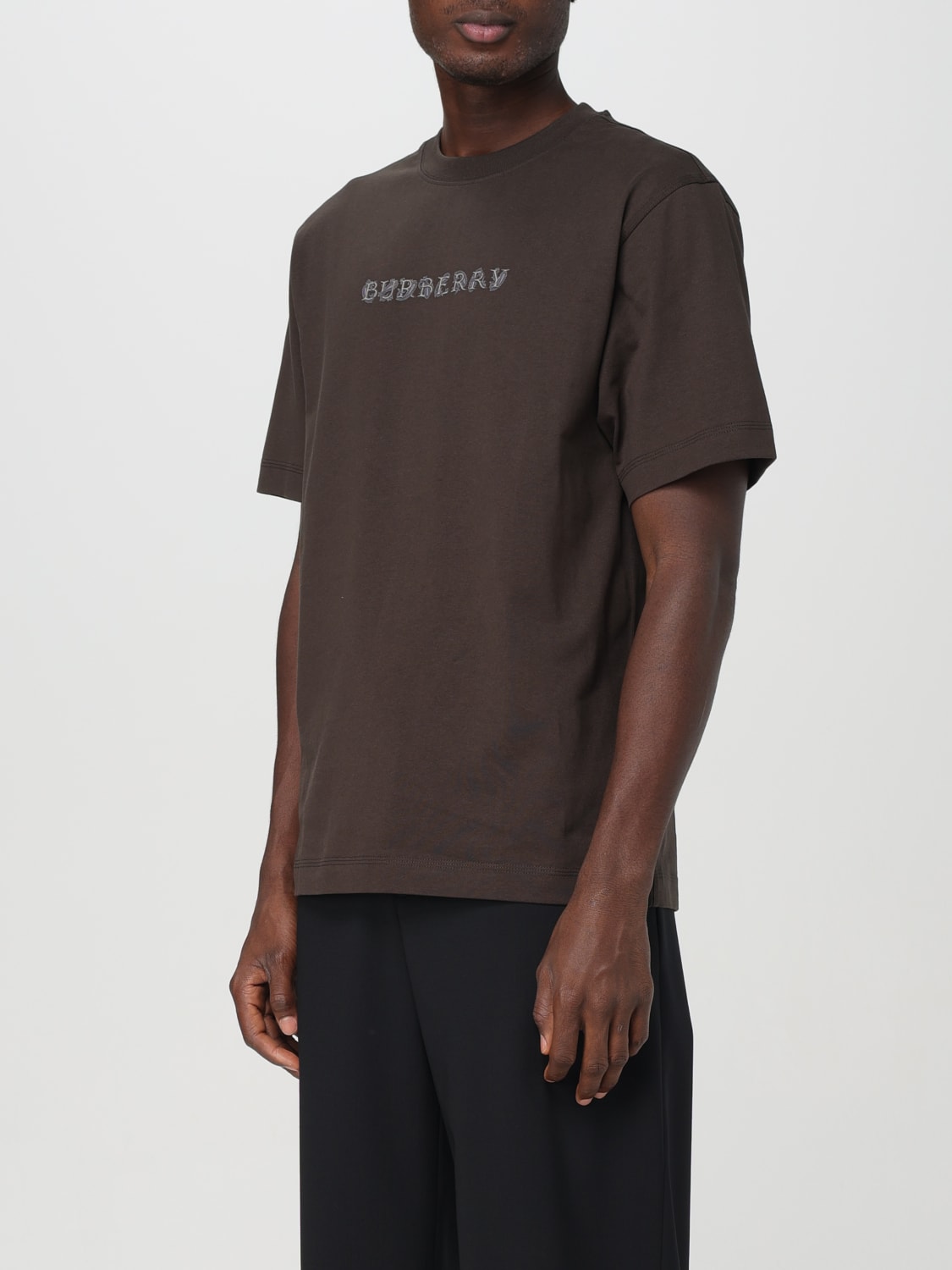 BURBERRY T-SHIRT: T-shirt men Burberry, Brown - Img 4