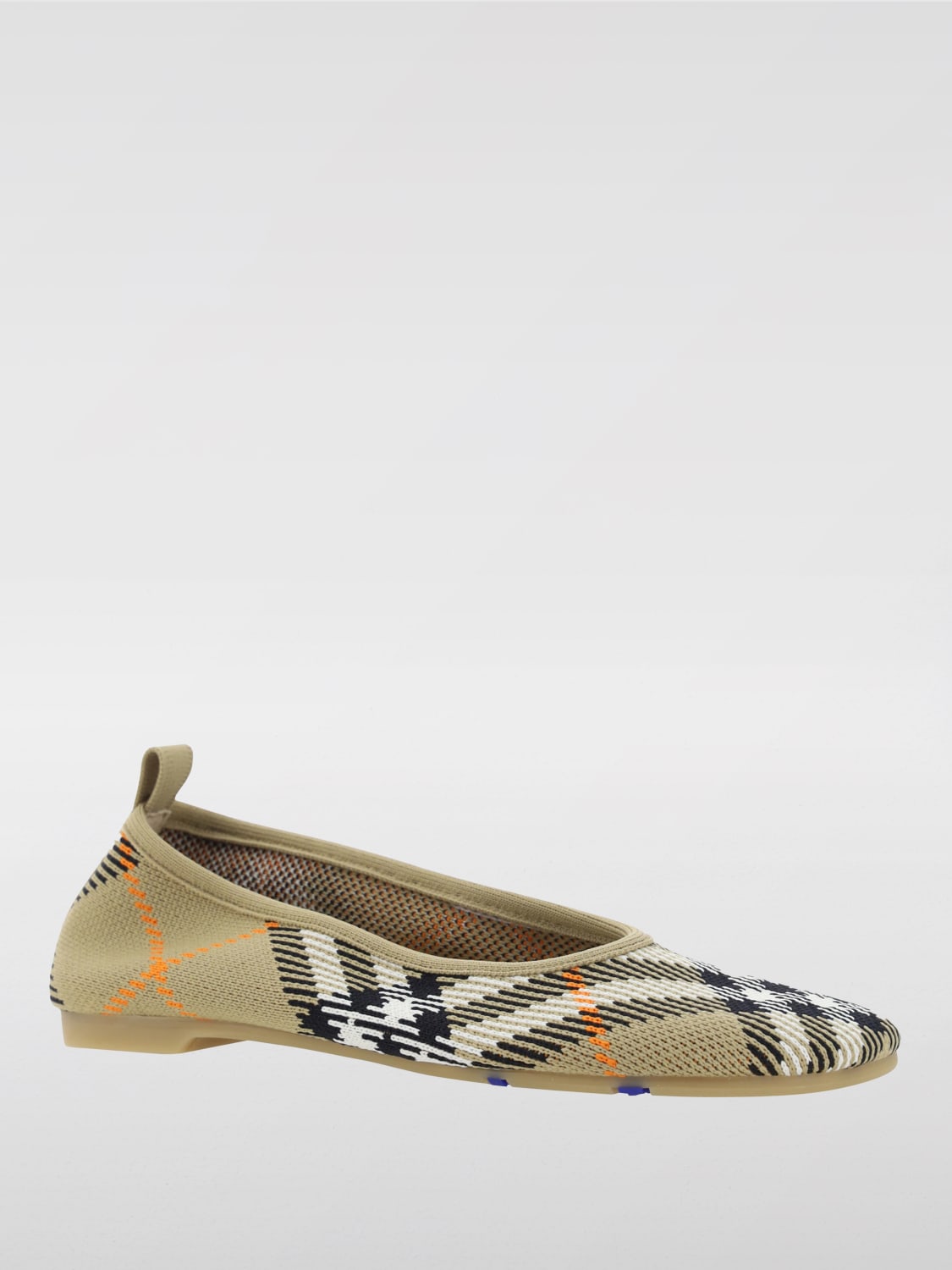 BURBERRY BALLET FLATS: Ballet flats woman Burberry, Sand - Img 2