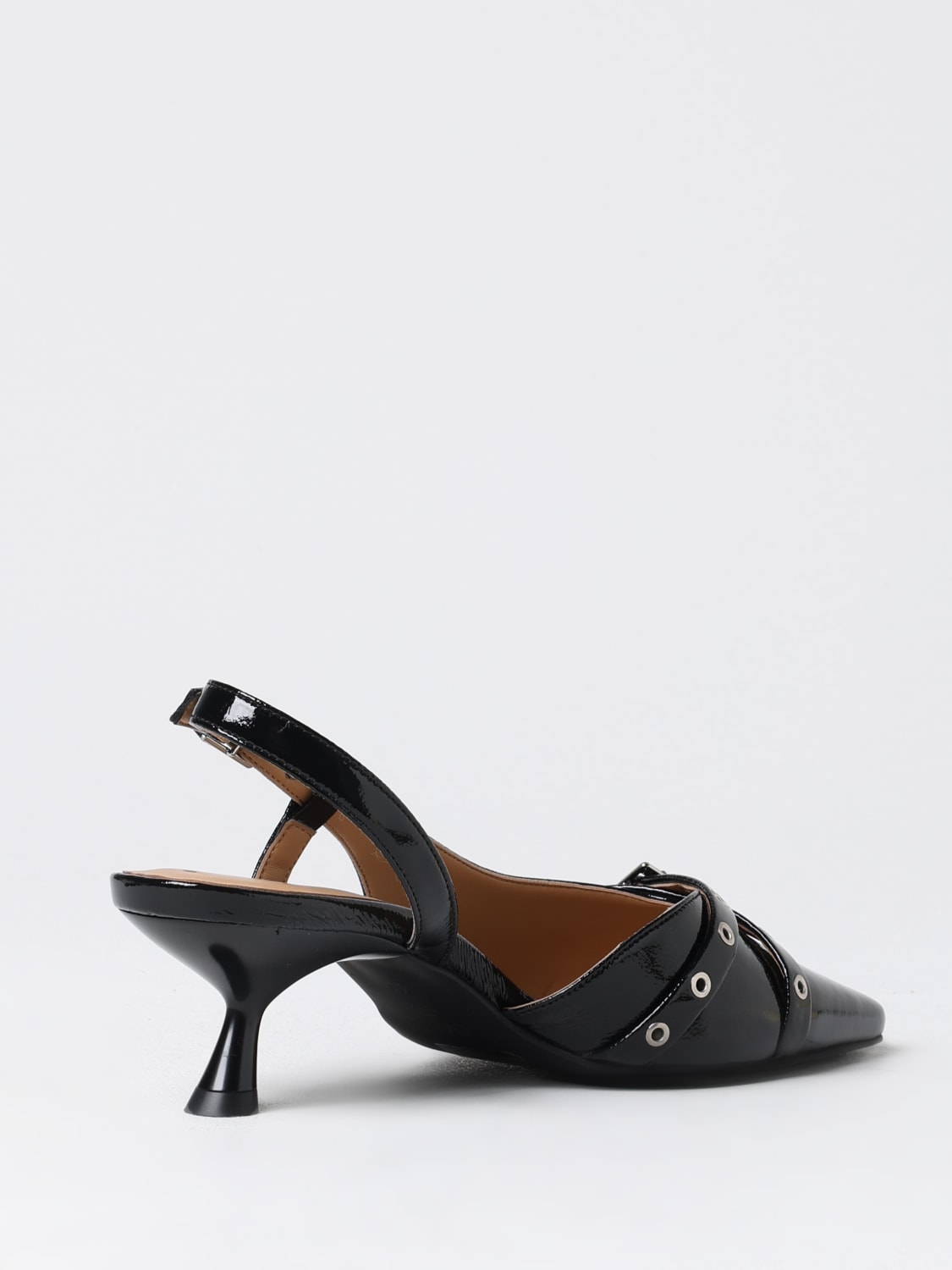 GANNI HIGH HEEL SHOES: High heel shoes woman Ganni, Black - Img 3