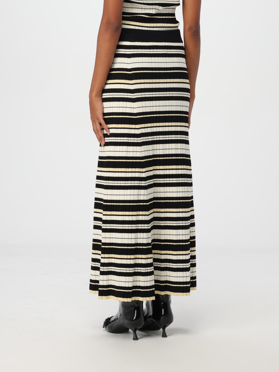 GANNI SKIRT: Skirt woman Ganni, Multicolor - Img 3