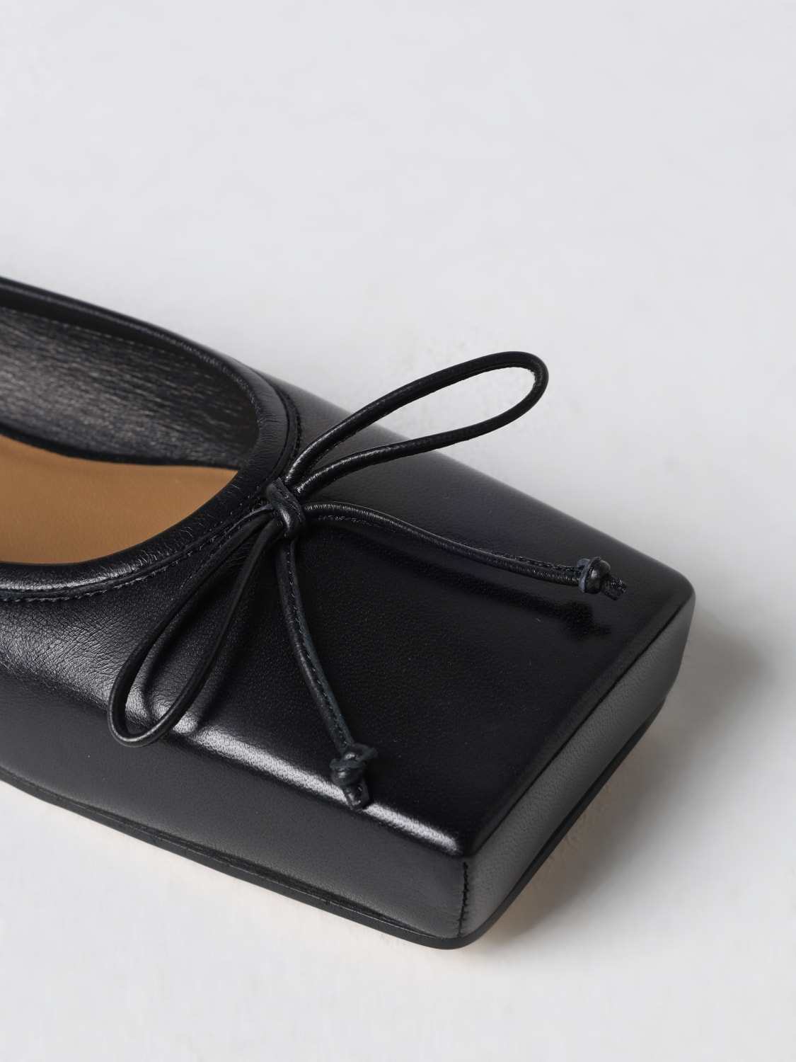 JACQUEMUS BALLERINES: Ballerines femme Jacquemus, Noir - Img 4